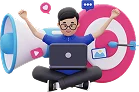 Social Media Marketing Strategy Icon