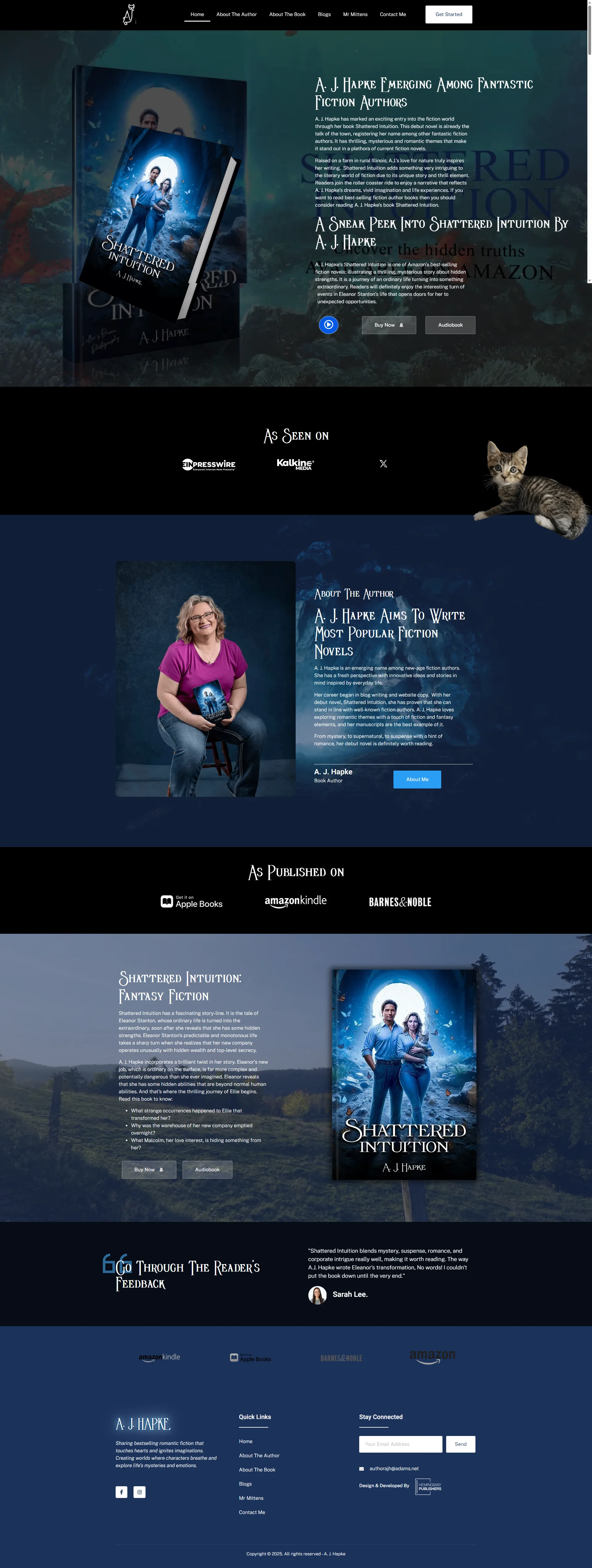 A. J. Hapke Website