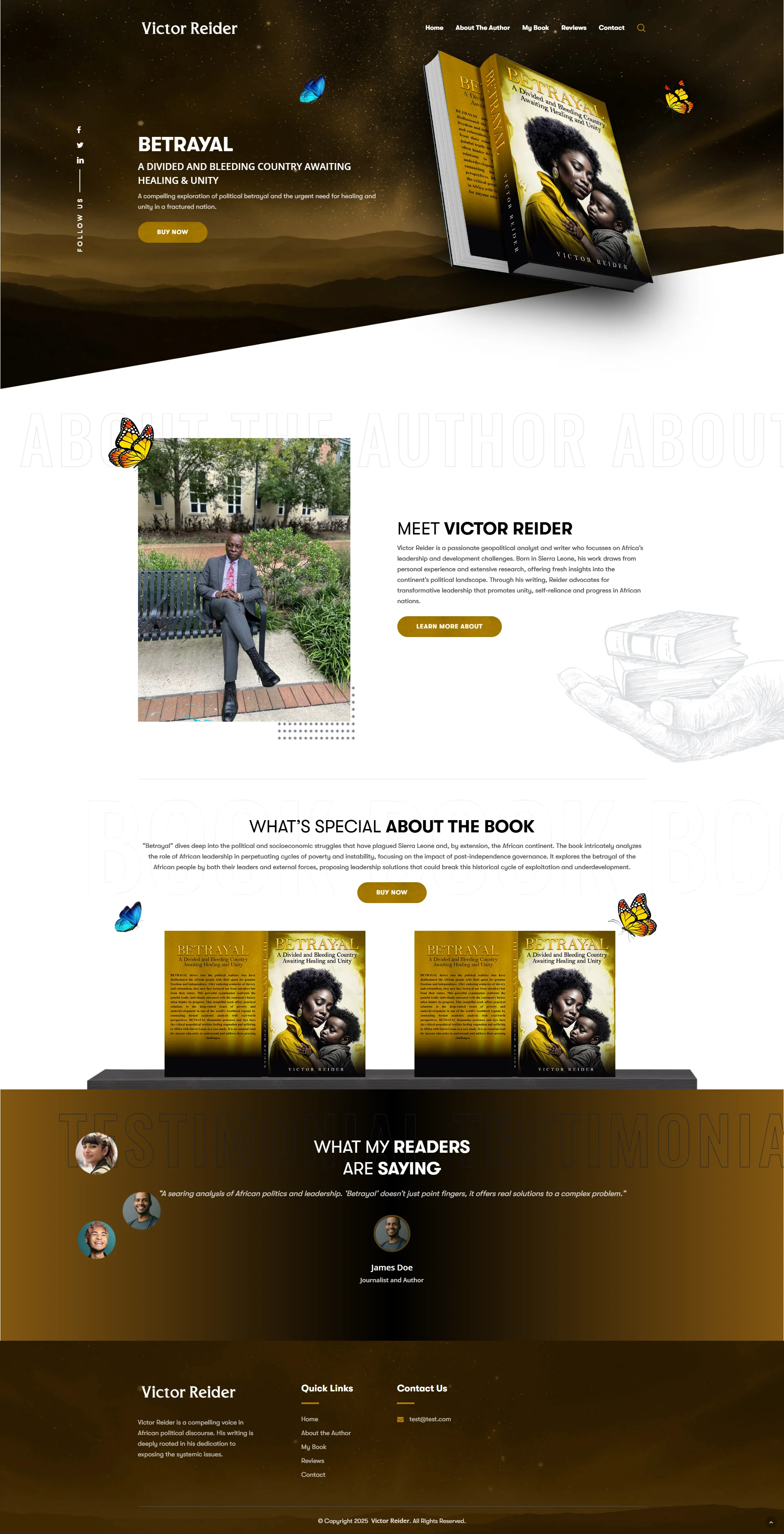 Victor Reider Website